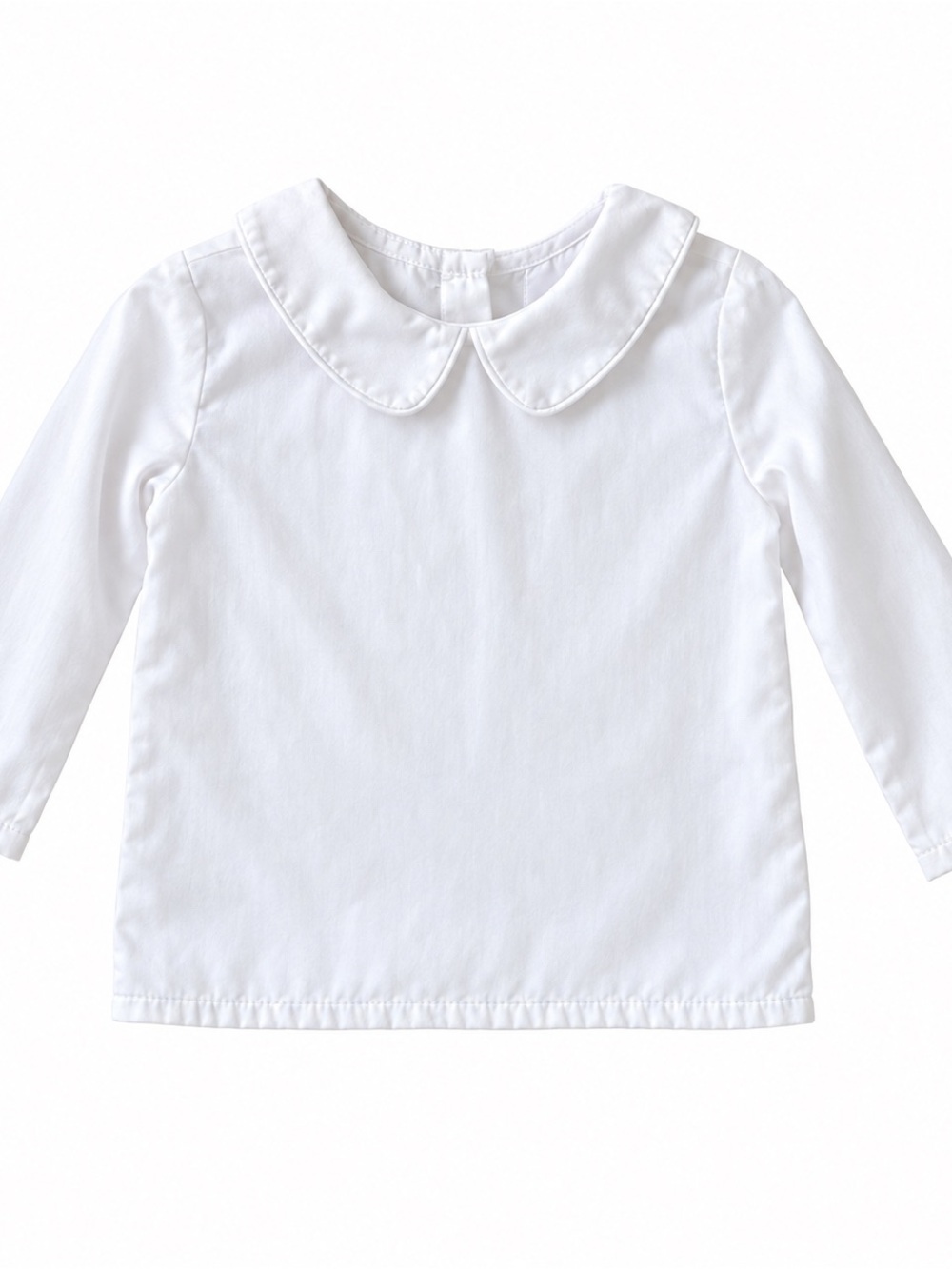 The Beaufort Bonnet Company White Peter Pan Collar Blouse 4T TBBC